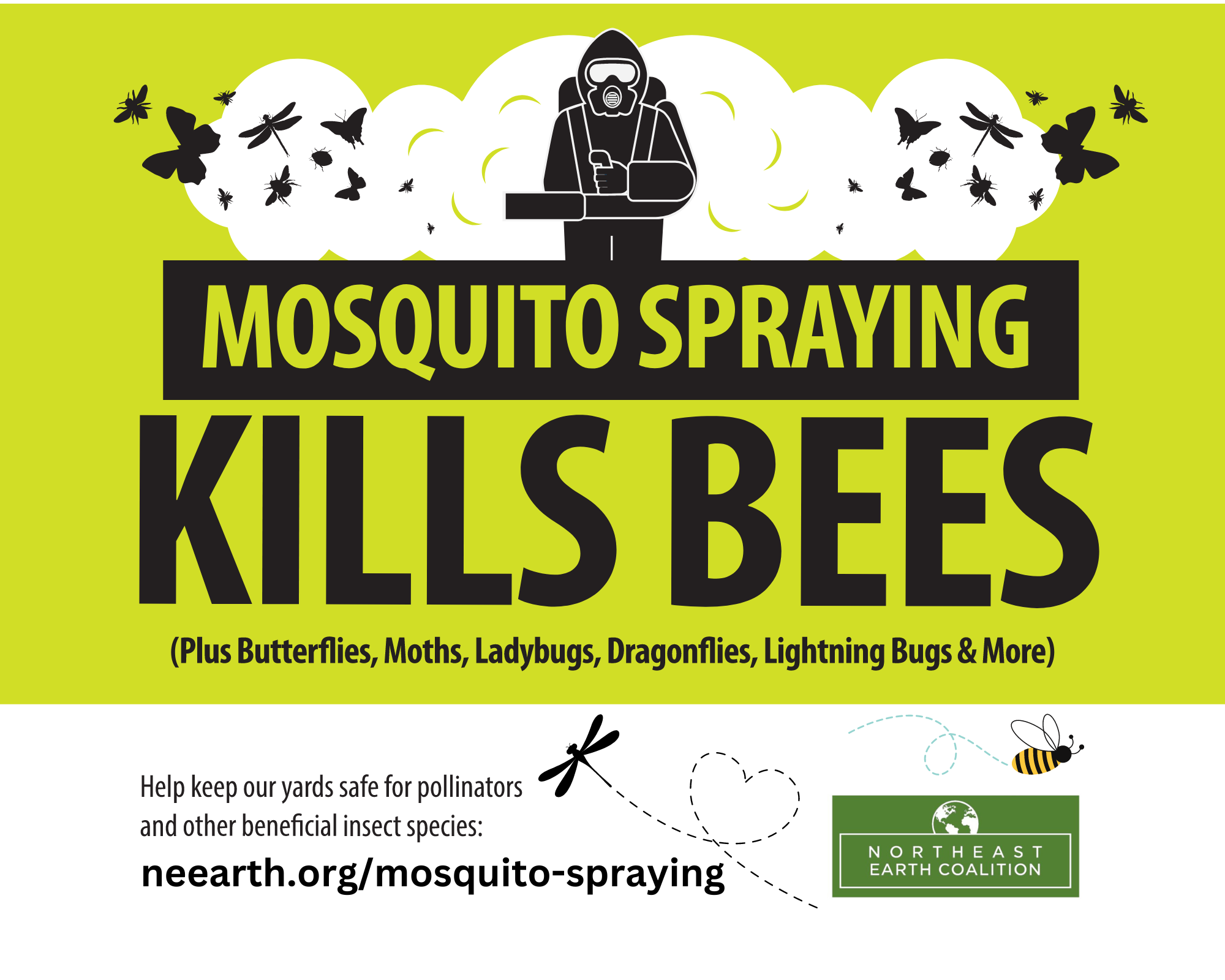 Mosquito Spraying The Northeast Earth Coalition