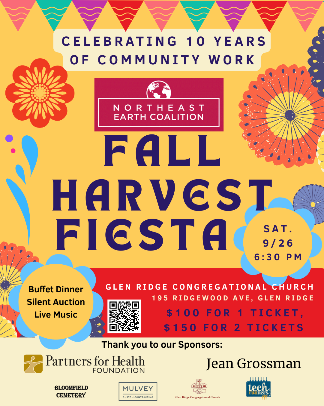 fall harvest fiesta flyer